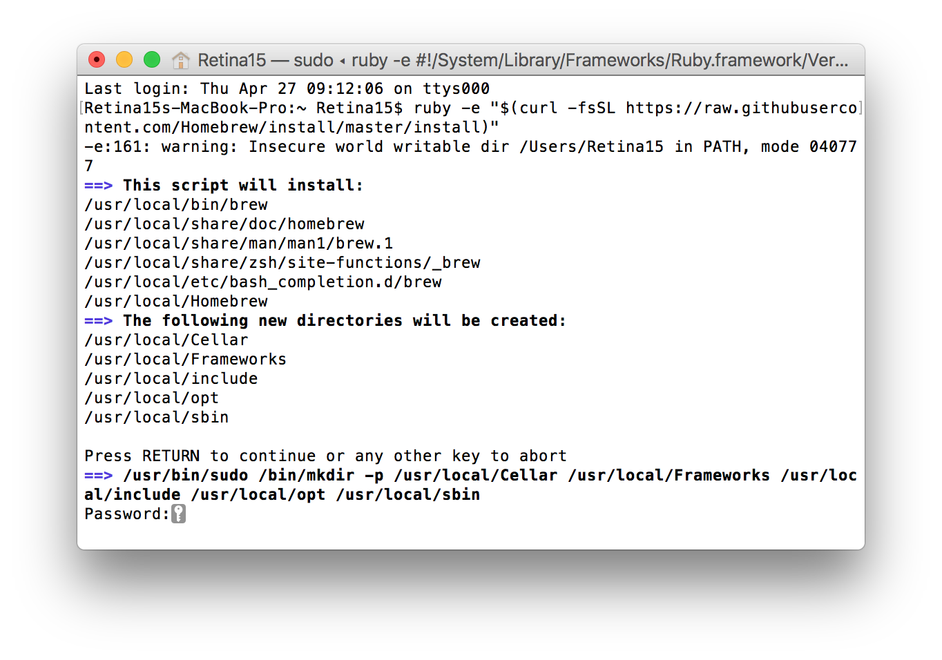 Enter return example