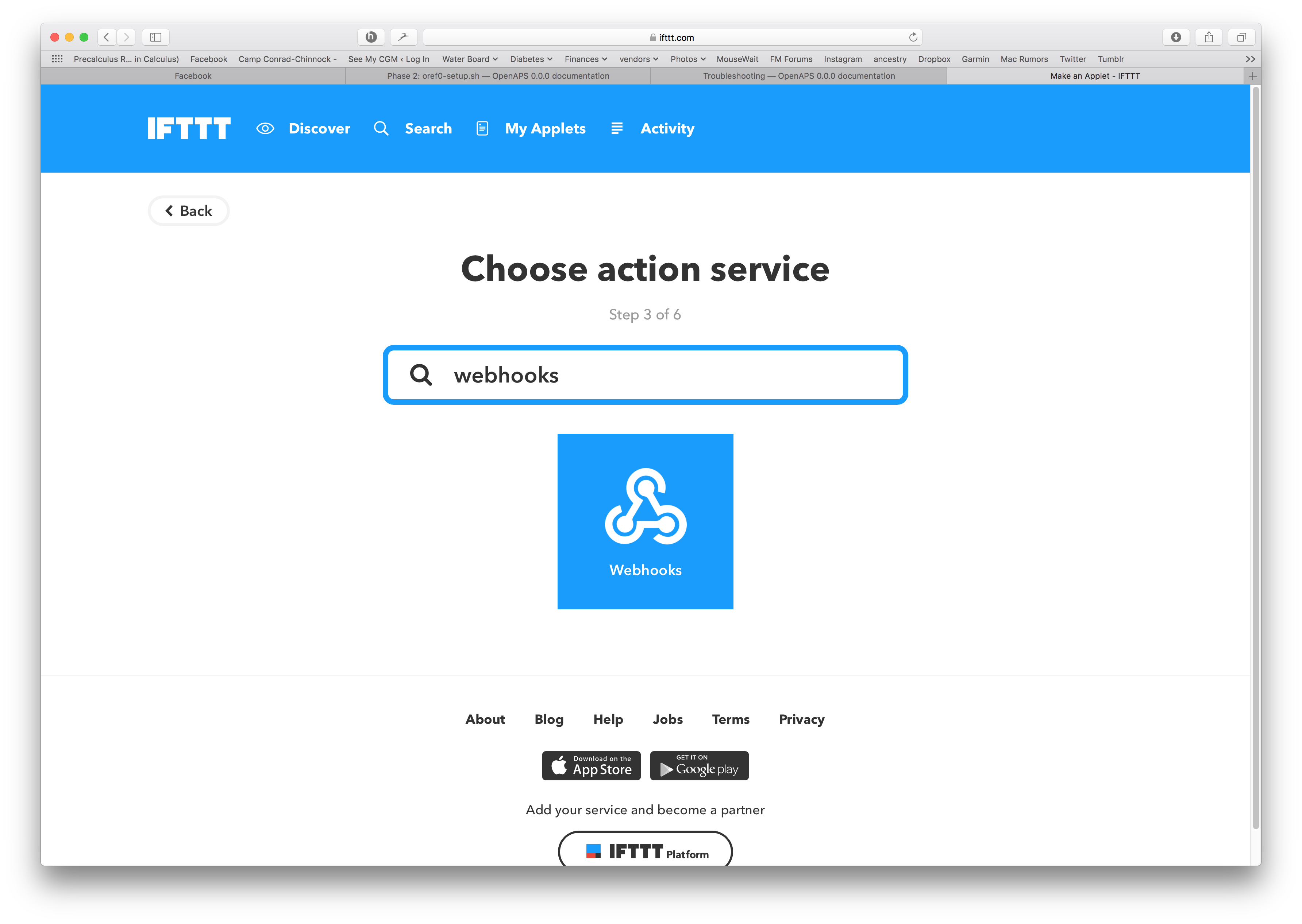 IFTTT maker