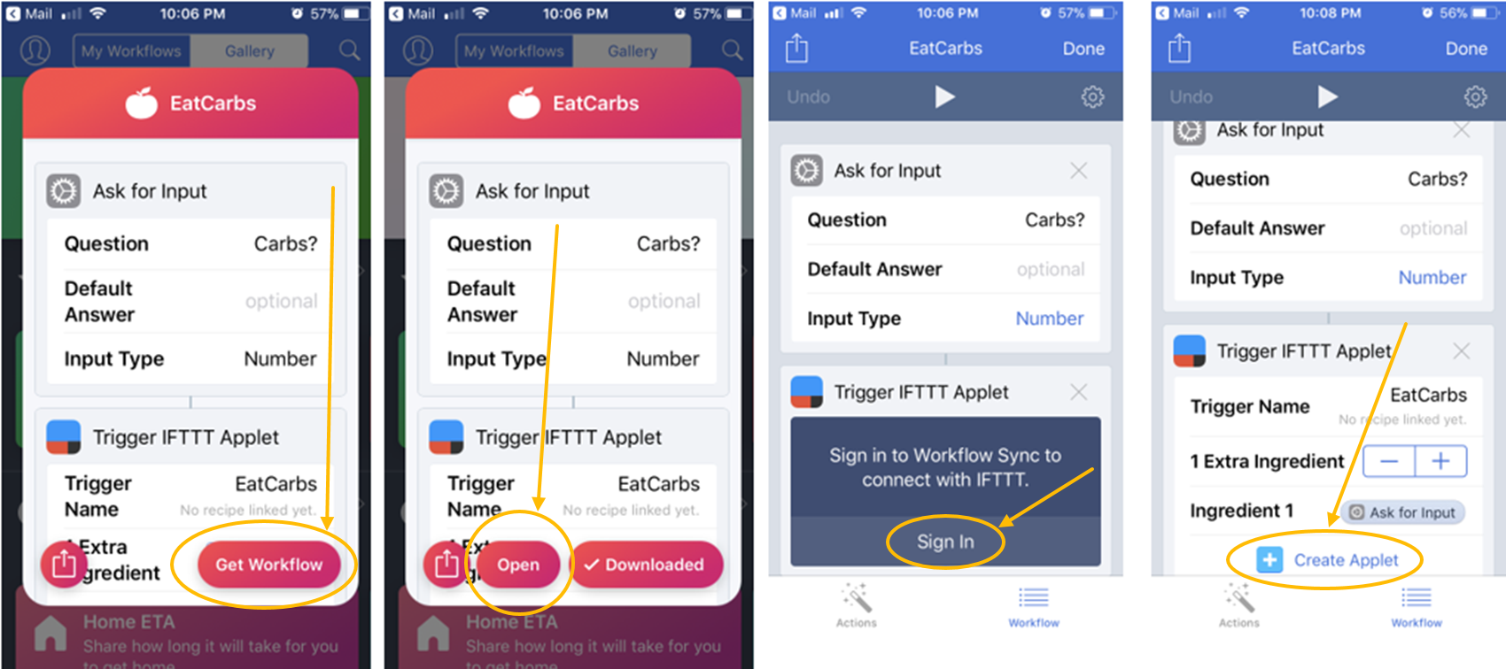 Workflow IFTTT 01