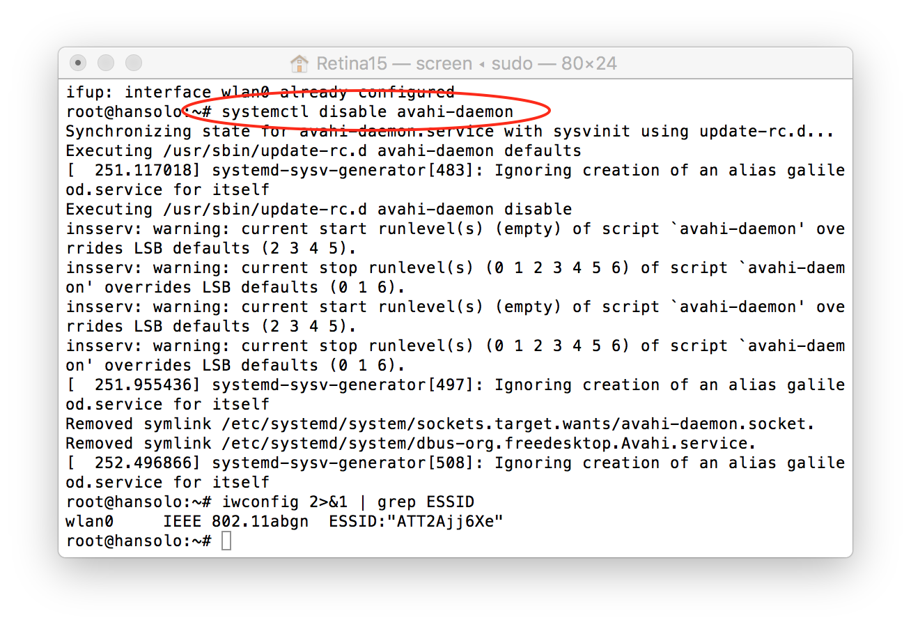 papertrail avahi disable