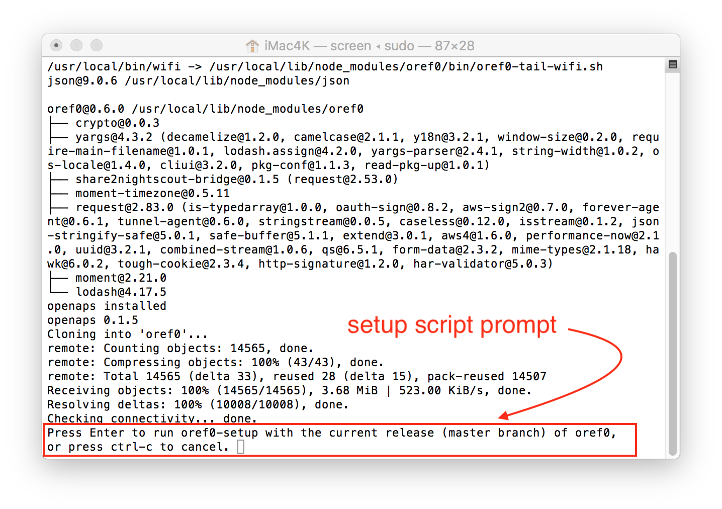 End of Bootstrap script
